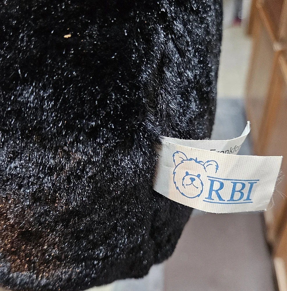 RBI Black Bear Paw Accent Pillow 17